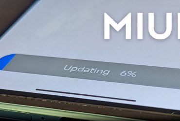به‌روزرسانی MIUI در گوشی شیائومی نمایش درصد پیشرفت آپدیت سیستم عامل HyperOS