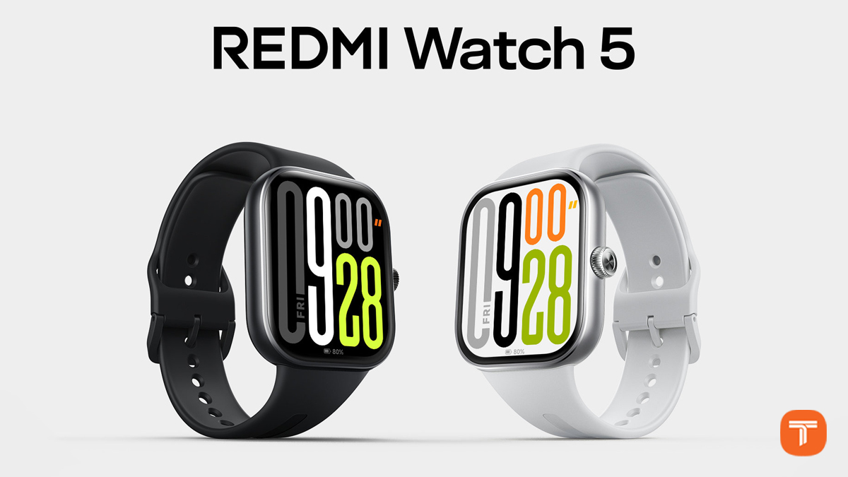 ساعت هوشمند Redmi Watch 5 با بند سیلیکونی و نمایشگر AMOLED