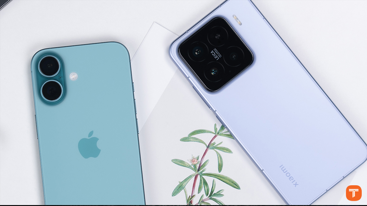 آیفون و شیائومی ۲۰۲۵ در کنار هم برای مقایسه
