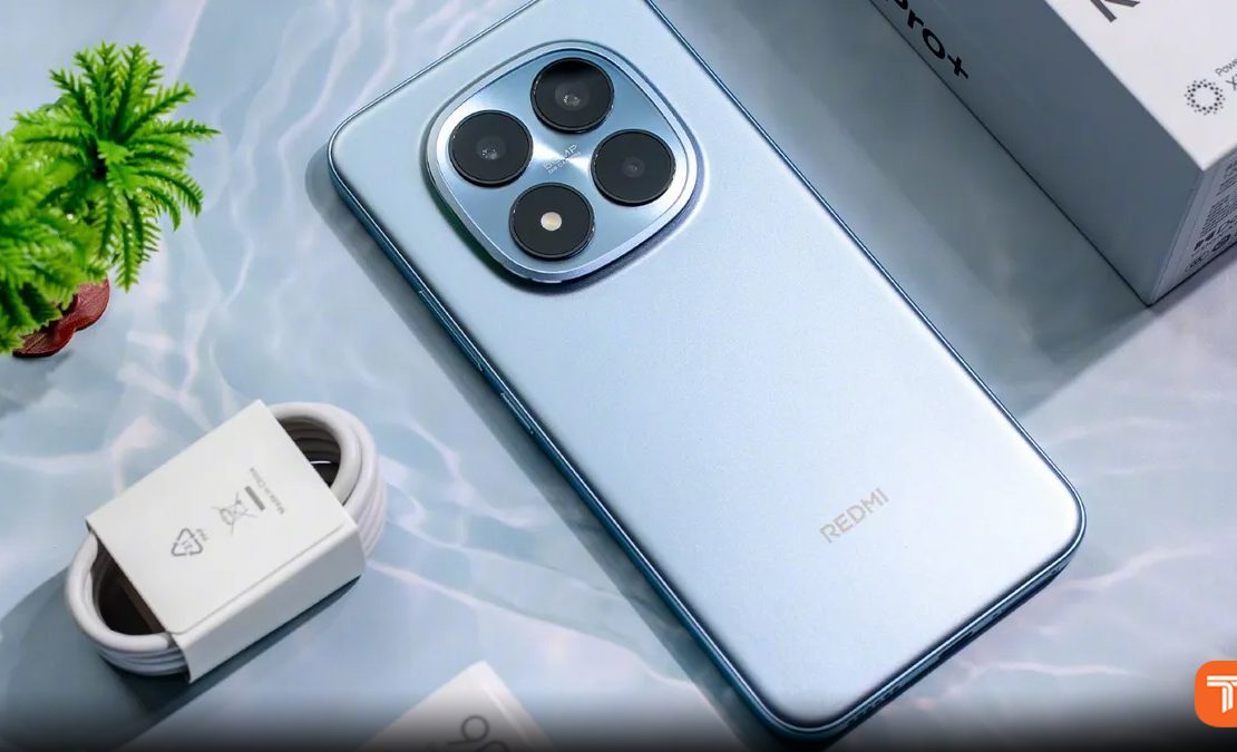 طراحی پشت گوشی Poco M8 و ماژول دوربین