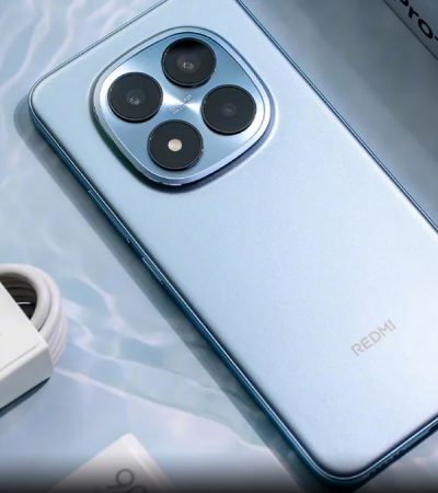 طراحی پشت گوشی Poco M8 و ماژول دوربین