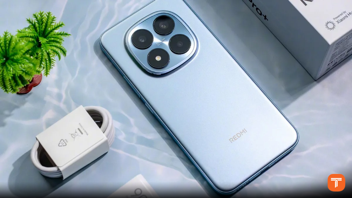 طراحی پشت گوشی Poco M8 و ماژول دوربین