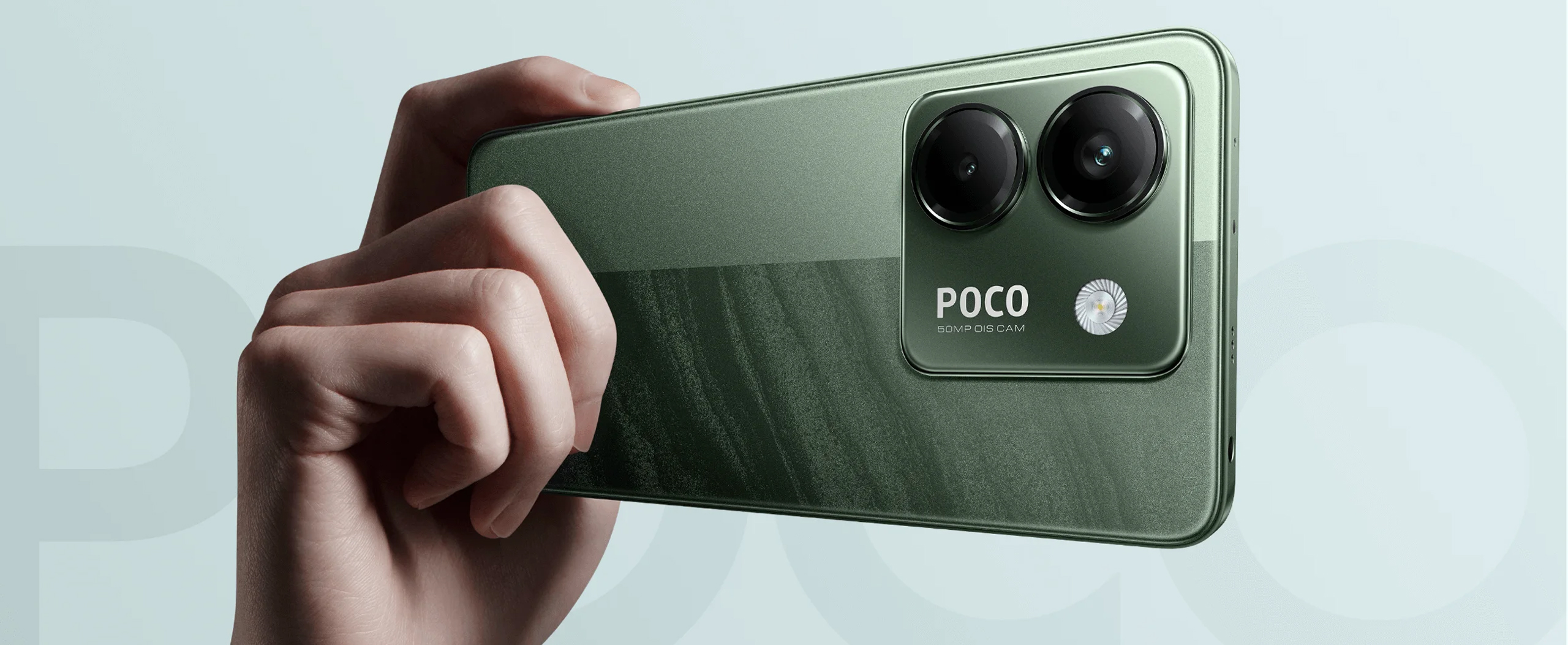 طراحی پشت POCO M7 Pro 5G